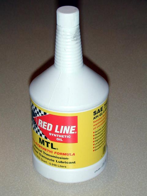 Redline.  $8.50 a bottle.  DO it!  I used MTL for the tranny but some would argue for heavier..oh well, works for me.  I put 75W90 in the differential.