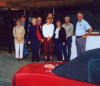 Pam, Trevor, Linda, Bill, John, Karen, Kay, Grant and Kevin - Photo by Jill