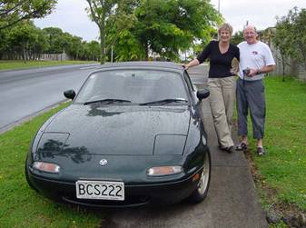 Sally and Nigel Display Their VR Limited